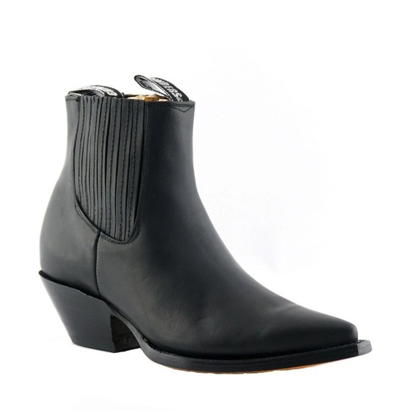 Grinders Other - Grinders Mens Maverick Black Leather Boots Ankle Pull On Mens Size 11 NWOT/B